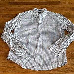 J. Crew Men's Checkered Shirt - slim fit